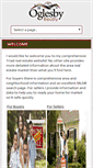 Mobile Screenshot of oglesbyrealty.com